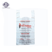 PE charity clothes packing bag for fire fighters